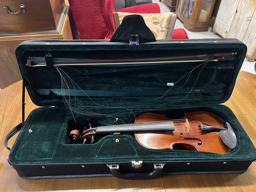 Cased alfred stingl violin - stingl,