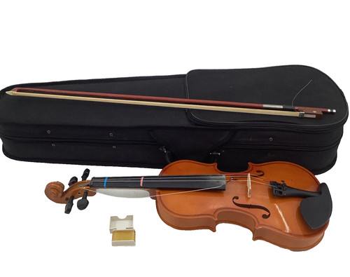 Student violin size with - violin, 3/4