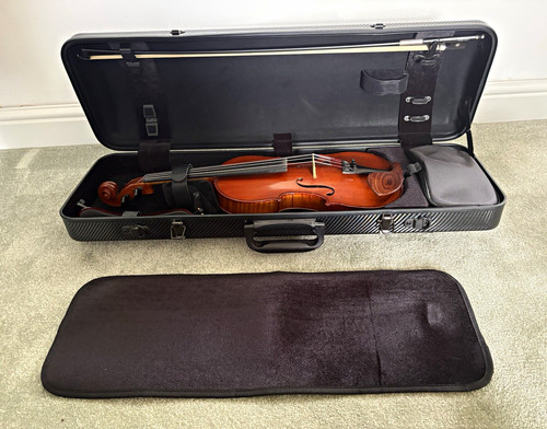 Violin fiddle with case - violin/fiddle,