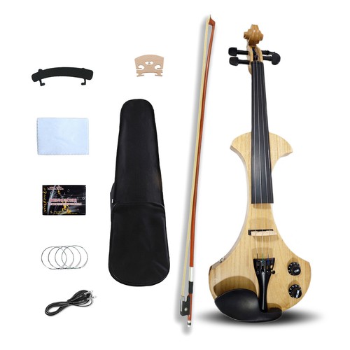 Electric violin with solid - electric,