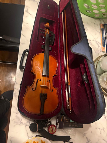 Acoustic violin brown - 4/4,