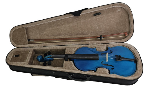 Unbranded blue violin with - blue,