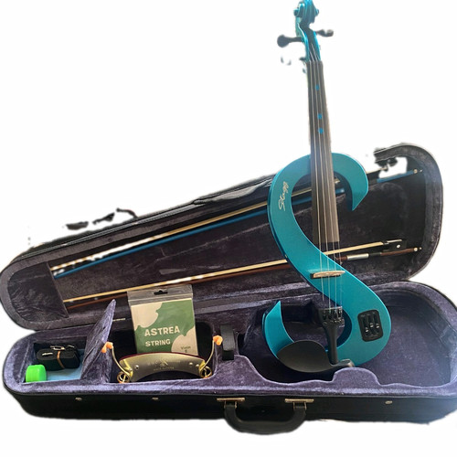 Stagg electric violin blue - stagg,