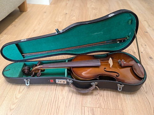 Acoustic violin brown - 4/4,
